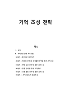 대학생 생활지도-기억 조성 전략 프로그램-1