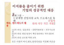 [인적자원관리] 신입사원 이직에 대한 원인분석 및 해결방안-13