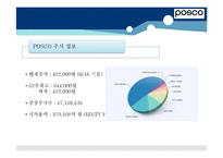 [재무관리] 포스코 POSCO 기업분석-5