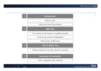 IBM의 CSR 레포트-2