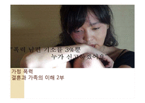 가정 폭력 레포트-1