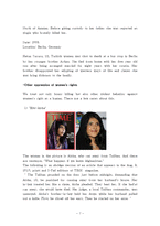 [국제문화] 이슬람 사상과 문화-Honor Killing(명예살인) 사례와 반대입장(영문)-7
