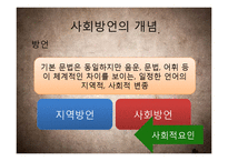 [국어학] 사회방언 연구-연령, 사회계층, 성별, 은어와 비속어 등을 중심-3