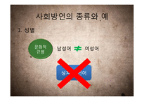 [국어학] 사회방언 연구-연령, 사회계층, 성별, 은어와 비속어 등을 중심-11