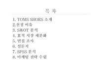 [마케팅조사론] 탐스슈즈 TOMS SHOES의 표적시장 세분화와 SPSS분석 및 마케팅 전략수립-2