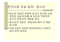 [인간과 사회] 한국사회 자살시리태와 예방책-14