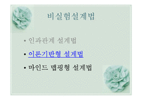 [사회복지조사론] 비실험설계의 형태-16