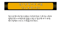 [청소년 복지] 청소년 복지의 실천방법-11