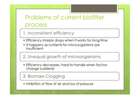 [생물공정공학] 바이오필터(Biofilter)를 이용한 공업공정 중 발생하는 유독물질 분해시 나타나는 문제점과 해결방안(영문)-11