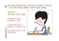 [교육사회학] 사교육 열풍과 학업성취와의 관계-14