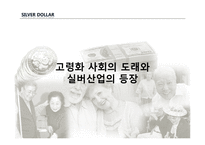 [인적자원경제학] 고령화 사회에 따른 신 소비계층의 탄생과 실버산업의 발전-3
