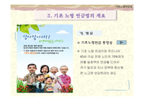 [사회복지 정책론] 노인소득 보장 정책(기초노령연금중심으로)-13