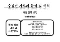 [커뮤니케이션 연구 방법론] 지상파 텔레비전의 어린이 프로그램에 나타난 폭력성의 연구-10