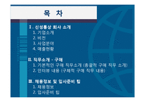 신성통상의 직무소개 및 채용정보 조사-2