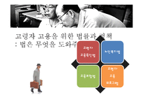 [노동법] 고령자 고용촉진을 위한 정책 개선 방향-5