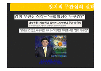 [정치학개론] 한국인의 정치적 무관심 문제 개선 방안-5