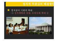 [정치학개론] 한국인의 정치적 무관심 문제 개선 방안-9