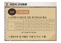 [한국사개론] 식민지 근대화론에 대한 논쟁-12