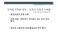 우리말의 특성-어휘와 문장, 한글 맞춤법, 신조어-14