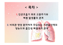 [병리학] 호흡기계-인공호흡기, 기관흡인액과 폐렴의 관계-2