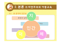 [교육철학] 자연친화적 아동 교육에 대한 교육 사상사적 배경-17
