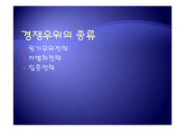 [경영학] 제7장 원가우위와 차별화우위-4