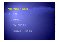 [경영학] 제7장 원가우위와 차별화우위-17
