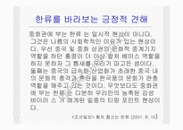 한류열풍과 문화정책-4
