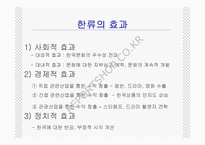 한류열풍과 문화정책-7