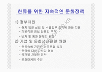 한류열풍과 문화정책-13