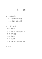 [마케팅관리] 성공적인 비교광고를 위한 조건 분석-2