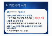 [현대사회와경영윤리] 비자금과 기업비리 사례-18