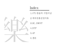 [국제마케팅] 한솥도시락 미국 진출마케팅 제안서-2