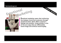 [마케팅관리] Emotional Marketing-8