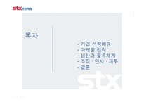 [산업경영] STX 조선해양 기업분석-2