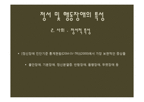 [특수교육학개론] 정서 및 행동장애-9