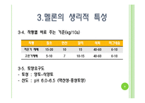 [채소학총론] 멜론-8