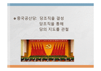 [현대중국의이해] 중국의 국가구조(당과 국가의 관계)-16