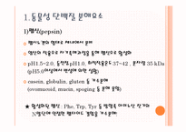 [응용효소학] 단백질 분해효소 급원에 따른 분류-3
