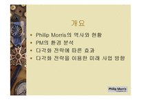 필립 모리스의 다각화 전략(경영혁신자료)-2