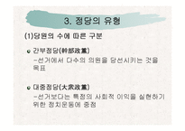(정치탐구) 정당에 대한 모든 것 A+ 발표자료-10