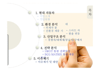 현대자동차 환경 분석, 산업구조 분석-2
