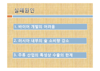 [국제기업환경론] 러시아 전통주(고려홍)-4