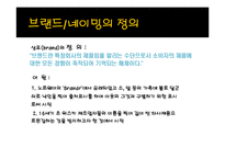 상표전략(브랜드 네이밍)-3