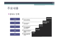[경영정보론. MIS] CMM(Capability Maturity Model)-8
