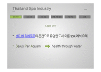 [국제경영론] 태국 스파 산업-3