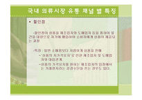 [물류관리론] 국내 의류시장의 유통경로 조사-20