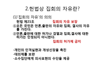 집회의 자유 -야간집회금지의 위헌성 여부-3