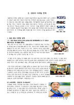 국내 방송사 기업의 전략 및 향후 전망 - 서울방송 SBS-5