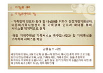 [건강가정론] 다기능센터 사업의 필요성과 문제점 및 신규 프로그램 개발-4